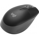 Миша Logitech M190, Dark Grey/Black, USB, бездротова, оптична, 1000 dpi, 3 кнопки, 1xAA (910-005905) - Зображення 4