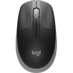 Миша Logitech M190, Grey/Black, USB, бездротова, оптична, 1000 dpi, 3 кнопки, 1xAA (910-005906)