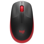Миша Logitech M190, Red/Black, USB, бездротова, оптична, 1000 dpi, 3 кнопки, 1xAA (910-005908)