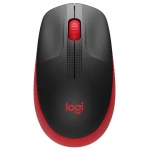 Миша Logitech M190, Red/Black, USB, бездротова, оптична, 1000 dpi, 3 кнопки, 1xAA (910-005908)