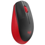Миша Logitech M190, Red/Black, USB, бездротова, оптична, 1000 dpi, 3 кнопки, 1xAA (910-005908) - Зображення 3