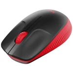 Миша Logitech M190, Red/Black, USB, бездротова, оптична, 1000 dpi, 3 кнопки, 1xAA (910-005908) - Зображення 4