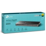 Комутатор TP-LINK TL-SG116E, 16x100/1000 Mb/s, некерований - Зображення 3