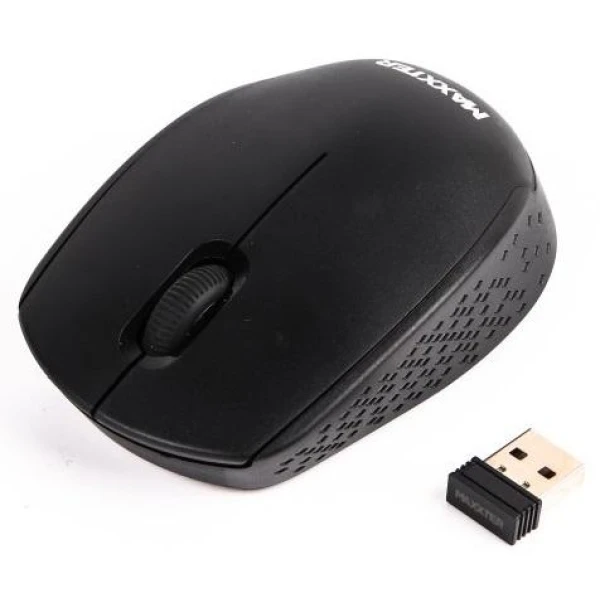 Миша Maxxter Mr-420 бездротова, USB, Black (Mr-420)