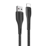 Кабель USB AM - Lightning, 1 м, Black, ColorWay, 2.4A, LED індикатор (CW-CBUL034-BK) - Зображення 2