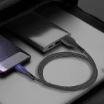Кабель USB AM - Lightning, 1 м, Black, ColorWay, 2.4A, LED індикатор (CW-CBUL034-BK) - Зображення 4