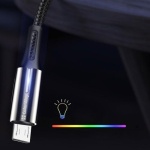Кабель USB 2.0 AM - microUSB (5P), 1 м, Black, ColorWay, 2.4A (CW-CBUM035-BK) - Зображення 3