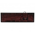 Клавіатура Gembird KB-UML3-01-UA, 3-х кольорове підсвічування клавіш, USB, Black (KB-UML3-01-UA)