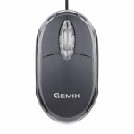 Миша Gemix GM105 Black, оптична, USB, 800 dpi (GM105BK)