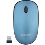 Миша Gemix GM195 Blue, оптична, Wireless, 1200 dpi (GM195BL)