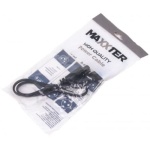 Кабель живлення від мережі PC-186, Black, 0.9 м, Maxxter, CEE 7/16 - IEC C5, 3x0.5 мм² (CL-14-3) - Зображення 3