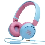 Навушники JBL JR 310, Blue/Pink, 3.5 мм, мікрофон, динаміки 32 мм, 1 м, дитячі (JBLJR310BLU)