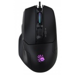 Миша Bloody W70 Max, Stone Black, USB, оптична (сенсор MAX BC3332-A), 100-10000 dpi, RGB підсвічування (5 профілів), 11 кнопок, ніжки X'Glide, 1.8 м