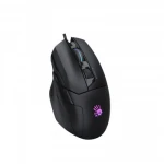 Миша Bloody W70 Max, Stone Black, USB, оптична (сенсор MAX BC3332-A), 100-10000 dpi, RGB підсвічування (5 профілів), 11 кнопок, ніжки X'Glide, 1.8 м - Зображення 2