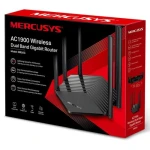 Роутер Mercusys MR50G Wi-Fi 802.11b/g/n/aс, 1900Mb, 2 LAN 10/100/1000Mb, режим точки доступу, швидке налаштування безпеки - Зображення 3
