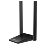 Мережевий адаптер USB TP-LINK Archer T4U Plus, Black, 5GHz/2.4GHz, AC1300 (867/400 Мбіт/с), USB 3.0, високопотужні антени, MU-MIMO