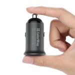 Автомобільний зарядний пристрій ColorWay, Black, 1xUSB-C, PD, QC3.0, 3A (CW-CHA028PD-GR) - Зображення 4