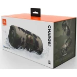 Колонка портативна 2.0 JBL Charge 5, Squad, 40 Вт (30Вт + 10Вт), Bluetooth 5.1, IP67, технологія "PartyBoost", USB Type-C, акумулятор 7500 mAh (JBLCHARGE5SQUAD) - Зображення 6