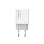Мережевий зарядний пристрій ColorWay, White, 1xUSB-C, PD, 3A, 20W (CW-CHS026PD-WT) - Зображення 5