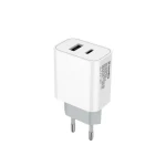 Мережевий зарядний пристрій ColorWay, White, 1xUSB-C/PD, 1хUSB/QC3.0, 3A, 20W (CW-CHS025QPD-WT) - Зображення 4