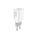 Мережевий зарядний пристрій ColorWay, White, 1xUSB-C/PD, 1хUSB/QC3.0, 3A, 20W (CW-CHS025QPD-WT) - Зображення 5