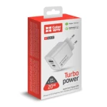 Мережевий зарядний пристрій ColorWay, White, 1xUSB-C/PD, 1хUSB/QC3.0, 3A, 20W (CW-CHS025QPD-WT) - Зображення 6