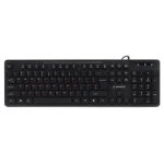 Клавіатура Gembird KB-MCH-04Black, тонка, мультимедійна, USB (KB-MCH-04)