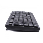 Клавіатура Gembird KB-MCH-04Black, тонка, мультимедійна, USB (KB-MCH-04) - Зображення 2