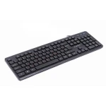 Клавіатура Gembird KB-MCH-04Black, тонка, мультимедійна, USB (KB-MCH-04) - Зображення 3