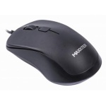 Миша Maxxter Mc-3B01, Black, USB, оптична, 1000 dpi, 4 кнопки, 1.8 м