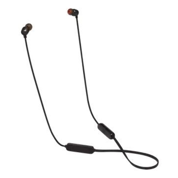 Навушники бездротові JBL Tune 125BT, Black, Bluetooth, мікрофон, акумулятор 160 mAh, технологія "Pure Bass Sound" (JBLT125BTBLK)