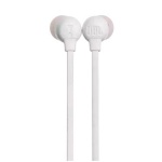 Навушники бездротові JBL Tune 125BT, White, Bluetooth, мікрофон, акумулятор 160 mAh, технологія "Pure Bass Sound" (JBLT125BTWHT) - Зображення 2