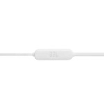 Навушники бездротові JBL Tune 125BT, White, Bluetooth, мікрофон, акумулятор 160 mAh, технологія "Pure Bass Sound" (JBLT125BTWHT) - Зображення 4