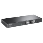 Комутатор TP-LINK TL-SG2218, 16x1FE, 2x1GE/SFP, некерований, стійковий - Зображення 2