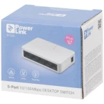 Комутатор 2E PowerLink SF105C, White, некерований, 5x10/100BaseTX - Зображення 6