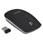 Миша бездротова Esperanza "Saturn", Black, USB, оптична, 2.4 GHz, 1600 dpi, 4 кнопки, 2xAAA (EM120K)