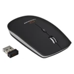 Миша бездротова Esperanza "Saturn", Black, USB, оптична, 2.4 GHz, 1600 dpi, 4 кнопки, 2xAAA (EM120K)