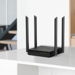Роутер TP-LINK Archer C64, Black, Wi-Fi 802.11 ac, до 1167 Mb/s, 2.4/5GHz, 4 LAN 10/100/1000 Mb/s, RJ45 10/100/1000Mb/s, 4 зовнішніх антен - Зображення 4