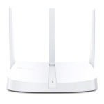 Роутер Mercusys MW306R Wi-Fi 802.11n, 300Mb, 3 LAN 10/100Mb, режим точки доступу, швидке налаштування безпеки
