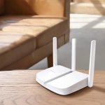 Роутер Mercusys MW306R Wi-Fi 802.11n, 300Mb, 3 LAN 10/100Mb, режим точки доступу, швидке налаштування безпеки - Зображення 3