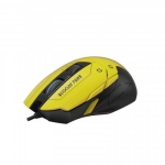 Миша Bloody W70 Max, Punk Yellow, USB, оптична (сенсор MAX BC3332-A), 100-10000 dpi, RGB підсвічування (5 профілів), 11 кнопок, ніжки X'Glide, 1.8 м - Зображення 3
