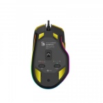 Миша Bloody W70 Max, Punk Yellow, USB, оптична (сенсор MAX BC3332-A), 100-10000 dpi, RGB підсвічування (5 профілів), 11 кнопок, ніжки X'Glide, 1.8 м - Зображення 7
