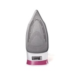 Праска Holmer HIТ-2640, White/Pink, 2600W, кераміка, паровий удар 140 г/хв, постійна подача пари 40 г/хв, вертикальне відпарювання, очищення від накипу - Зображення 2