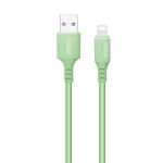 Кабель USB AM - Lightning, 1 м, Green, ColorWay, 2.4A (CW-CBUL042-GR)