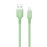 Кабель USB AM - Lightning, 1 м, Green, ColorWay, 2.4A (CW-CBUL042-GR)