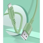 Кабель USB AM - Lightning, 1 м, Green, ColorWay, 2.4A (CW-CBUL042-GR) - Зображення 2