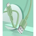 Кабель USB AM - Lightning, 1 м, Green, ColorWay, 2.4A (CW-CBUL042-GR) - Зображення 2