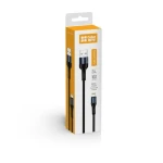 Кабель USB AM - Lightning, 1 м, Black, ColorWay, 2.4A (CW-CBUL045-BK)