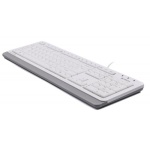 Клавіатура A4Tech FKS10 "Fstyler", White/Grey, USB, кнопки Natural_A Shape, 12 мультимедійних кнопок, захист від бризок, 1.5 м, UA/RU/US - Зображення 3