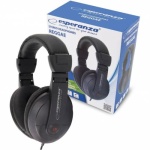 Навушники Esperanza "Reggae", Black, 3.5 мм, 105 дБ, 32 Ом, 1.5 м (EH120) - Зображення 2